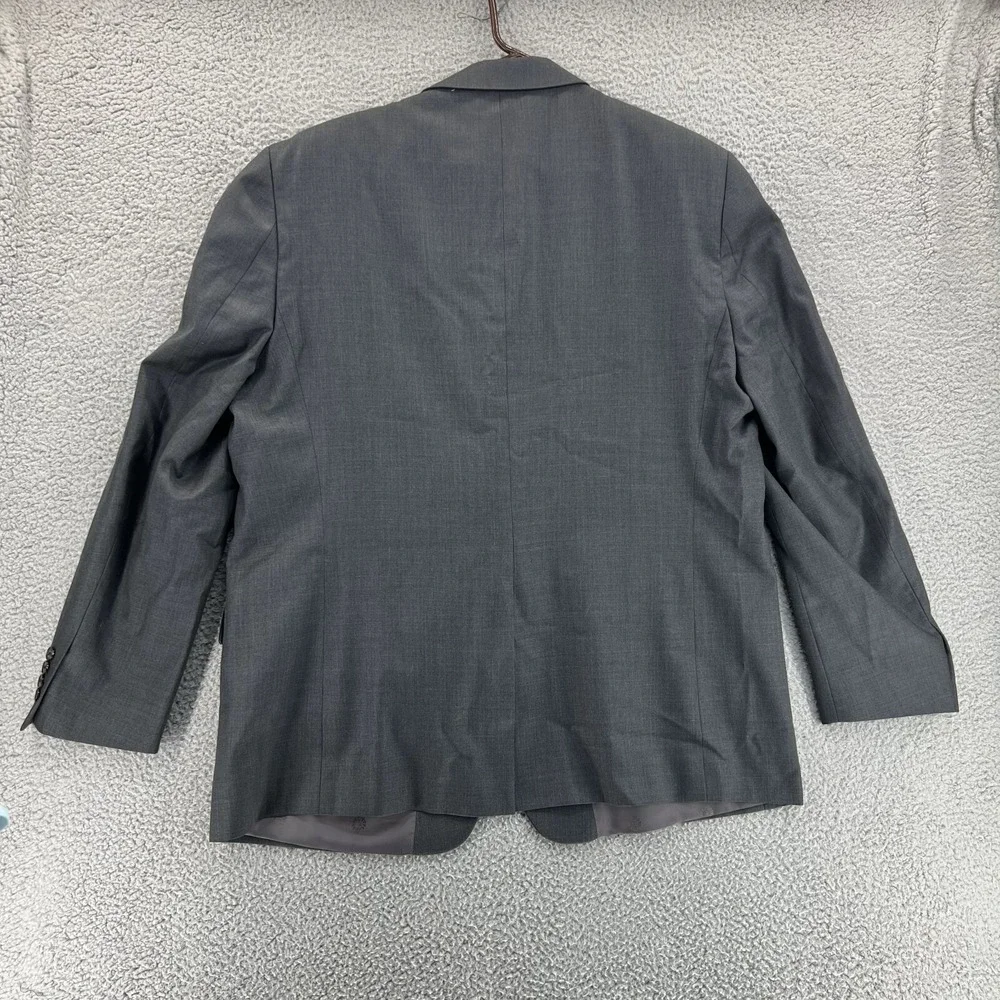 Lauren Ralph Lauren Men's 50L Gray Suit Jacket Blazer Wool Blend Big & Tall‎